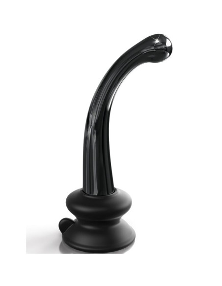 ICICLES - N. 87 GLASS DILDO WITH SUCTION CUP 2 