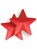 OHMAMA FETISH RED STAR NIPPLE COVER 1 