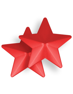 OHMAMA FETISH RED STAR NIPPLE COVER 1 