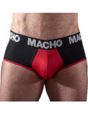 MACHO - MS26N SLIP BLACK/RED S 2 