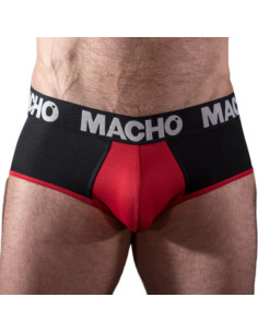 MACHO - MS26N SLIP SCHWARZ/ROT S 2 