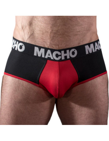 MACHO - MS26N SLIP NOIR/ROUGE S 2 