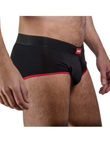 MACHO - MS24R UNDERPANTS BRIEF DARK RED S 4 