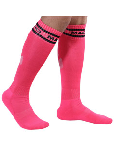 MACHO - CHAUSSETTES LONGUES TAILLE UNIQUE ROSE 3 