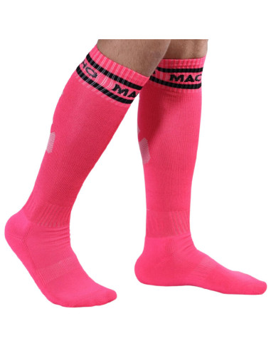 MACHO - LONG SOCKS ONE SIZE PINK 3 