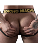 MACHO - MX25AC JOCK CUIR JAUNE S 2 