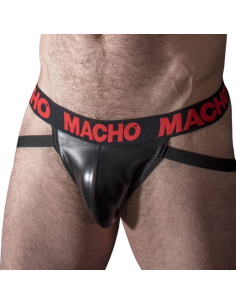 MACHO - MX25RC JOCK RED LEATHER S 2 