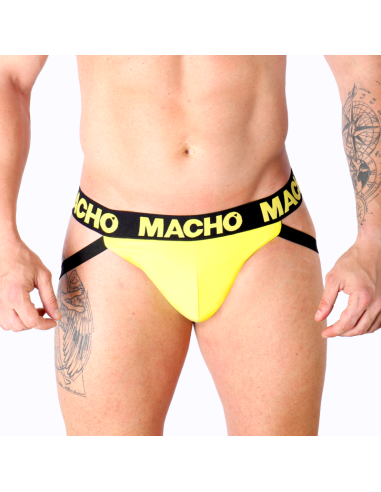 MACHO - MX25A JOCK LYCRA GELB L 8 