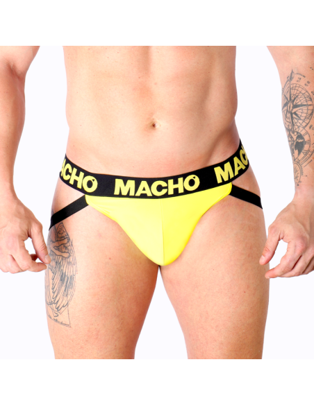 MACHO - MX25A JOCK LYCRA GIALLO L 8 