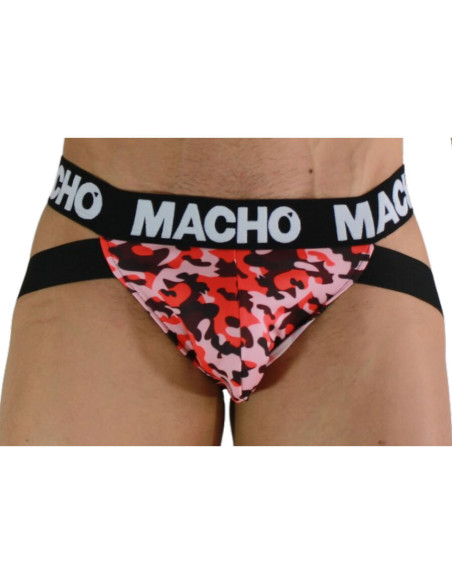 MACHO - MX28MR JOCK MILITARE ROSSO S 3 