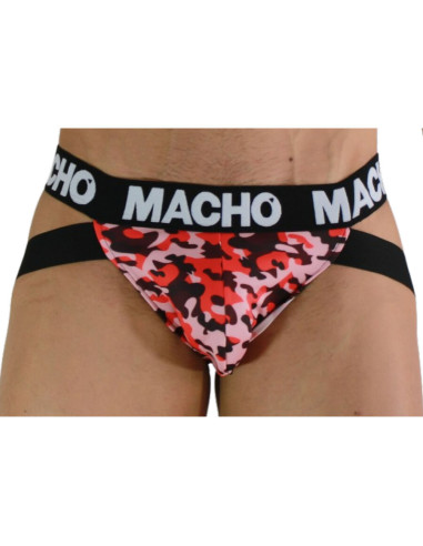 MACHO - MX28MR JOCK MILITARE ROSSO M 3 