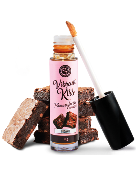 SECRETPLAY - LIPGLOSS VIBRANT KISS BROWNIE 1 