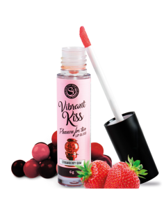 SECRETPLAY - LUCIDA LABBRA VIBRANT KISS STRAWBERRY GUM 1 