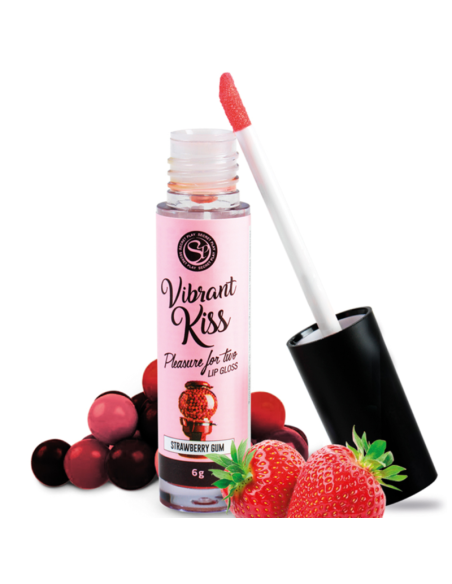 SECRETPLAY - LIP GLOSS VIBRANT KISS STRAWBERRY GUM 1 