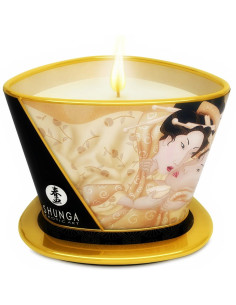 SHUNGA - MINI CARESS BY CANDELIGHT CANDELA DA MASSAGGIO ALLA VANIGLIA 170 ML 1 