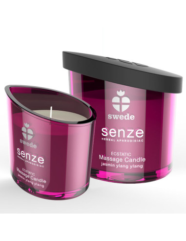 SWEDE - SENZE ECSTATISCHE MASSAGEKERZE - JASMIN, YLANG YLANG 2 