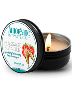 AMOREANE - MASSAGE CANDLE STRAWBERRY CHAMPAGNE 30 ML 1 