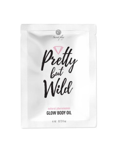 SECRETPLAY - PRETTY BUT WILD GLOW BODY OIL SACHET 2 