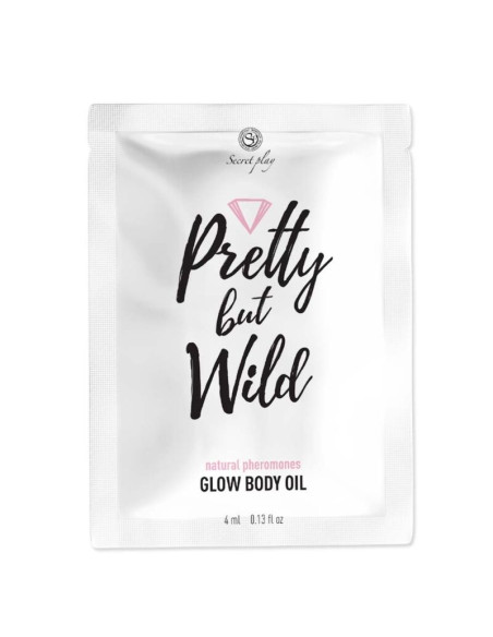 SECRETPLAY - SACHET D''HUILE POUR LE CORPS PRETTY BUT WILD GLOW 2 