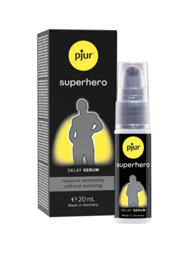 PJUR - SUPERHERO KONZENTRIERTES VERZÖGERUNGSSERUM 20ML 1 