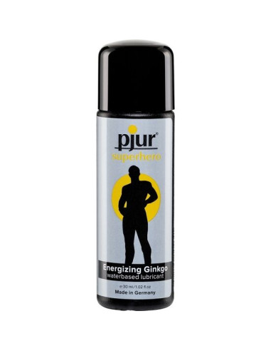 PJUR - SUPERHERO LUBRIFICANTE RITARDANTE 30 ML 1 