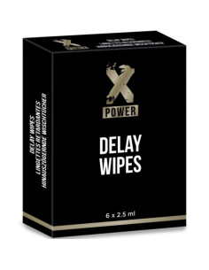 X POWER - DELAY WIPES 6 UNITS 1 