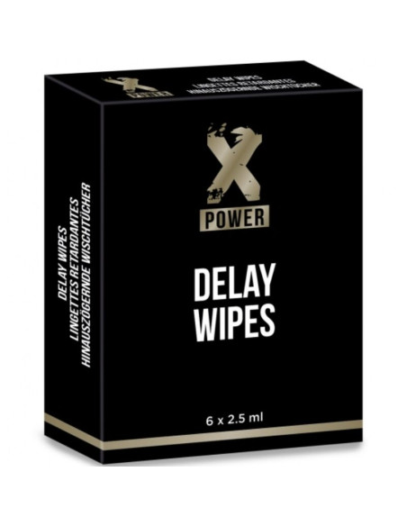 X POWER - DELAY WIPES 6 EINHEITEN 1 