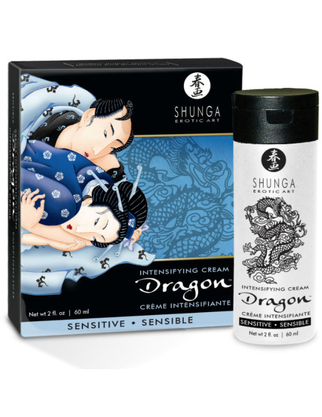 SHUNGA - CRÈME DRAGON SENSIBLE POUR COUPLES 1 