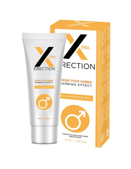 RUF - X ERECTION CRÈME DÉRECTION EFFET CHALEUR 40 ML 2 