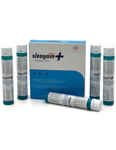 500 COSMETICS -SIZEGAIN PLUS INSTANT SHOT MALE ENERGIZER 5 UNITS 3 