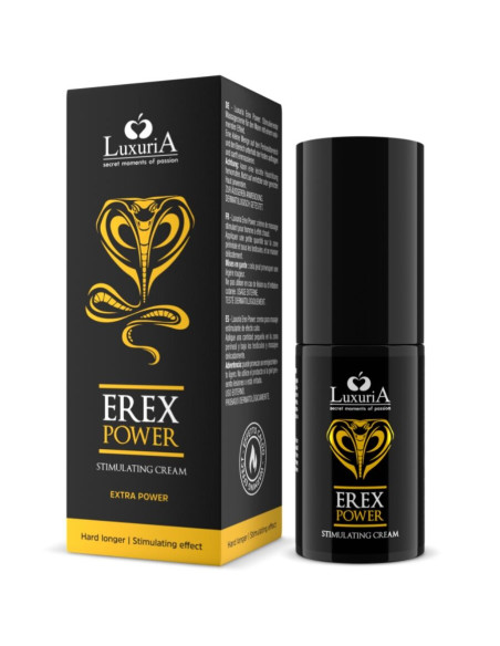 INTIMATELINE LUXURIA - EREX POWER HARD LONGER PENIS CREAM 30 ML 1 