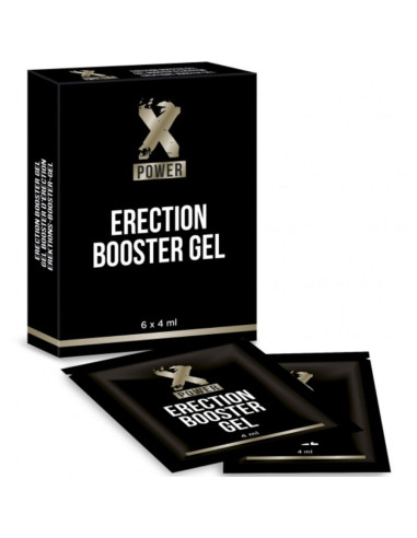 XPOWER - GEL BOOSTER PER LEREZIONE 6 X 4 ML 1 