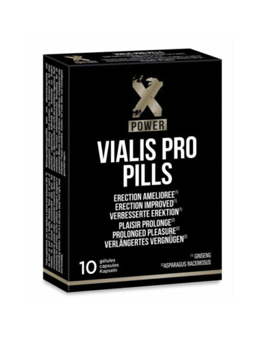 X POWER - VIALIS PRO ERECTION ENHANCING CAPSULES 10 UNITS 1 