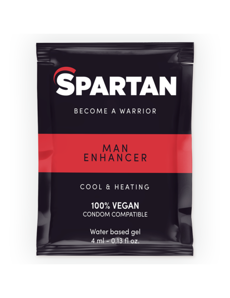 SPARTAN - GEL AMÉLIORANT L'ÉRECTION À EFFET FROID-CHAUD 100% VEGAN 4ML 2 