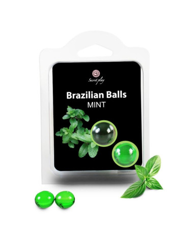 SECRETPLAY - 2 BRAZILIAN BALLS MINT 1 