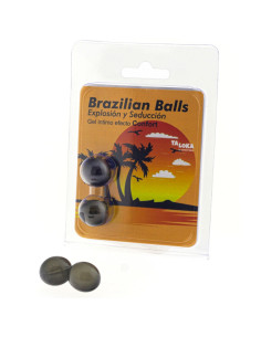 TALOKA - 2 BRAZILIAN BALLS COMFORT EFFECT EXCITING GEL 1 