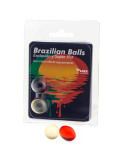 TALOKA - 2 BRAZILIAN BALLS SUPER HOT EFFECT EXCITING GEL 1 