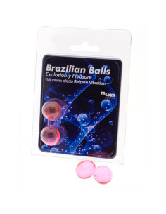 TALOKA - 2 BRASILIANISCHE BLLE, ERFRISCHENDES VIBRATIONSEFFEKT, AUFREGENDES GEL 1 