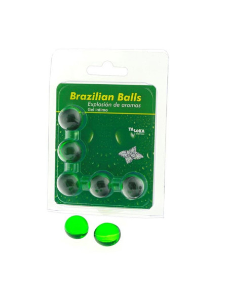 TALOKA - 5 BOULES BRÉSILIENNES GEL INTIME MENTHE 1 