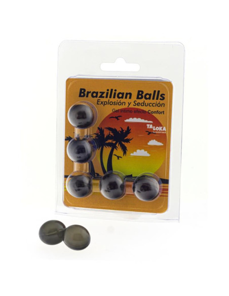 TALOKA - 5 BRAZILIAN BALLS COMFORT EFFECT EXCITING GEL 1 