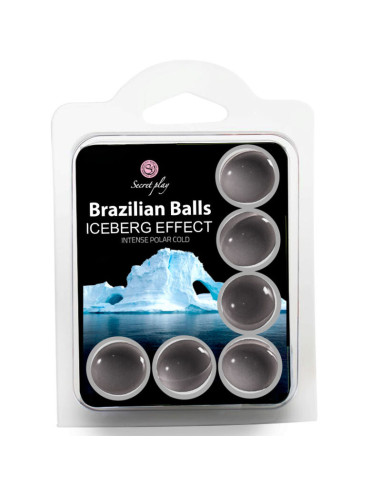 SECRET PLAY SET 6 BRAZILIAN BALLS ICEBERG EFFECT 1 