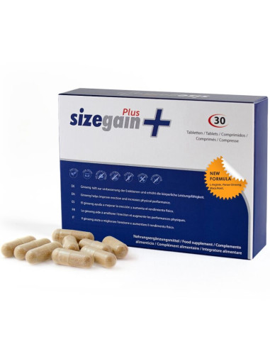 500 COSMETICS - SIZEGAIN PLUS-PILLEN ZUR VERGRÖSSERUNG DES PENIS 2 