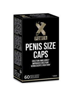 XPOWER - PENIS SIZE CAPS FOR IMPROVED ERECTIONS 60 CAP 1 