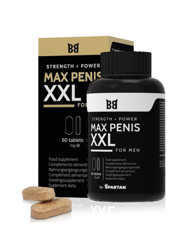 BLACK BULL - MAX PENIS XXL FORZA + POTENZA PER UOMINI 60 COMPRESSE 3 