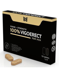 BLACK BULL - 100% VIGOERECT VIGOR + STRENGTH FOR MEN 10 TABLETS 3 