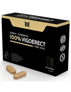 BLACK BULL - 100% VIGOERECT VIGOR + STRENGTH FOR MEN 20 TABLETS 3 