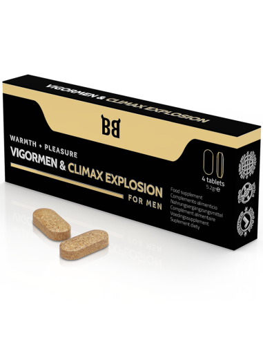 BLACK BULL - VIGORMEN & CLIMAX EXPLOSION MAGGIORE PIACERE PER GLI UOMINI 4 CAPSULE 3 