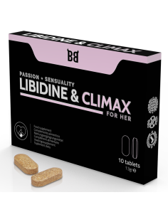 BLACK BULL - AUGMENTATION DE LIBIDINE ET CLIMAX L BIDO POUR FEMMES 10 GÉLULES 3 