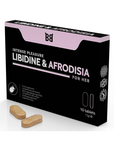 BLACK BULL - LIBIDINE & AFRODISIA INTENSE PLEASURE FOR HER 10 TABLETS 3 