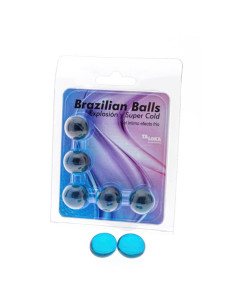 TALOKA - 5 BRAZILIAN BALLS COLD EFFECT EXCITING GEL 1 